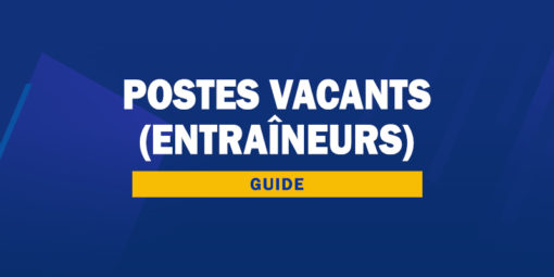 Guide - Postes vacants